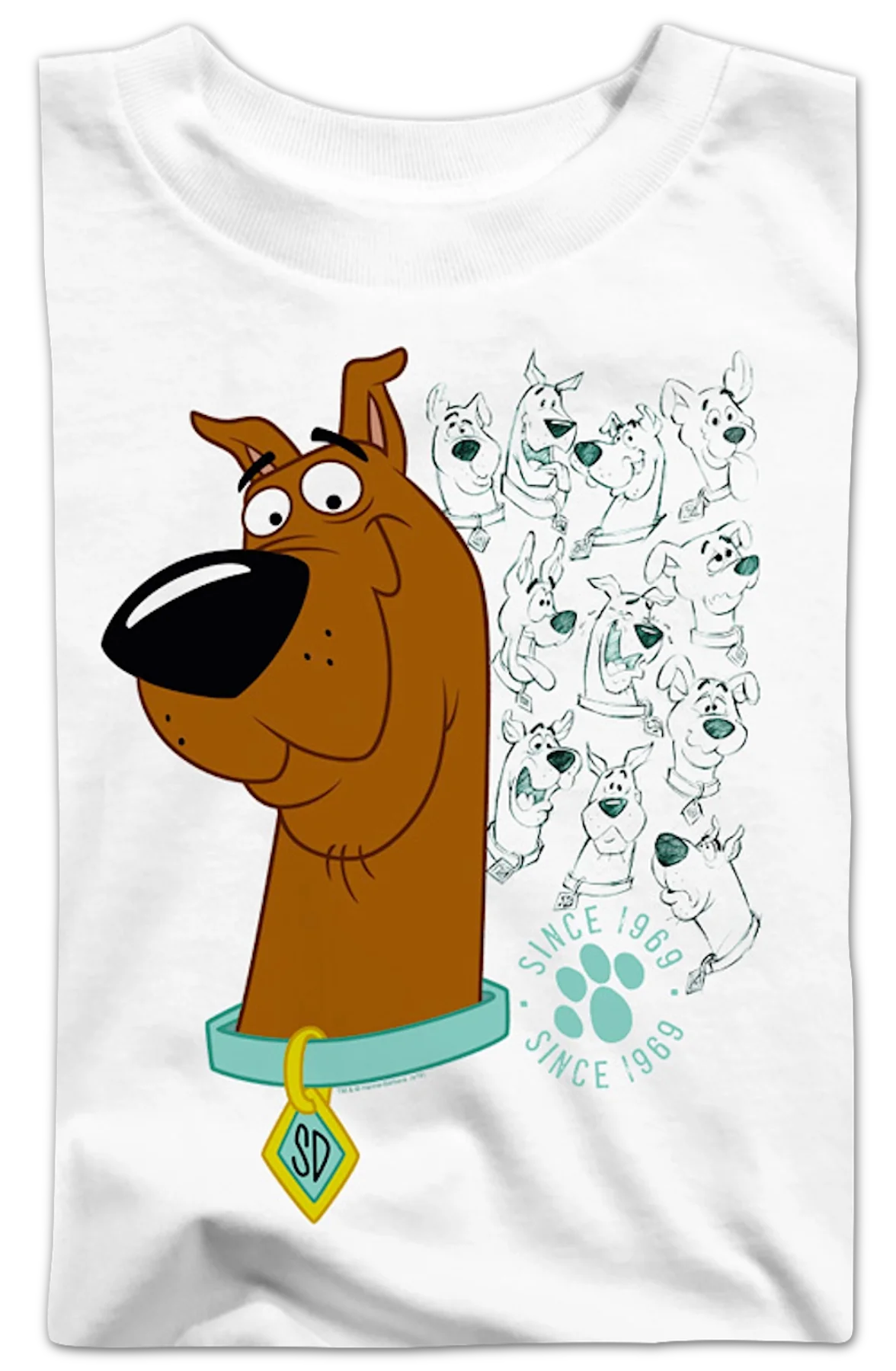 Youth Evolution Of Scooby-Doo Shirt - Image 2