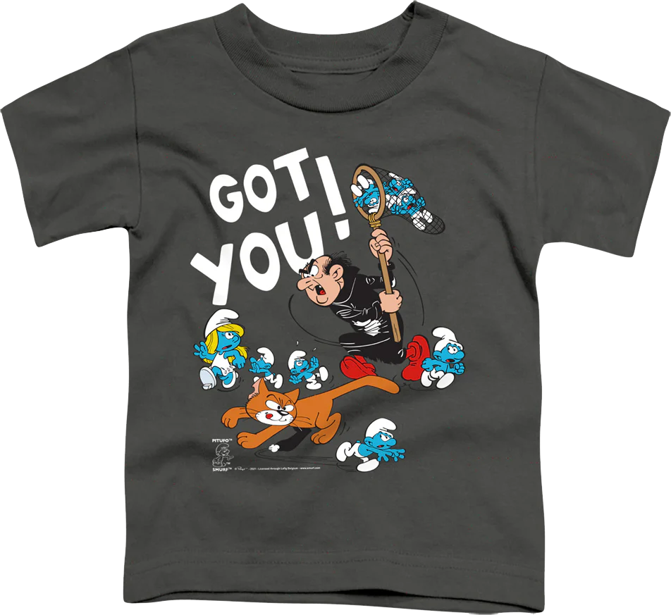 Youth Gargamel and Azrael Got You Smurfs Shirt
