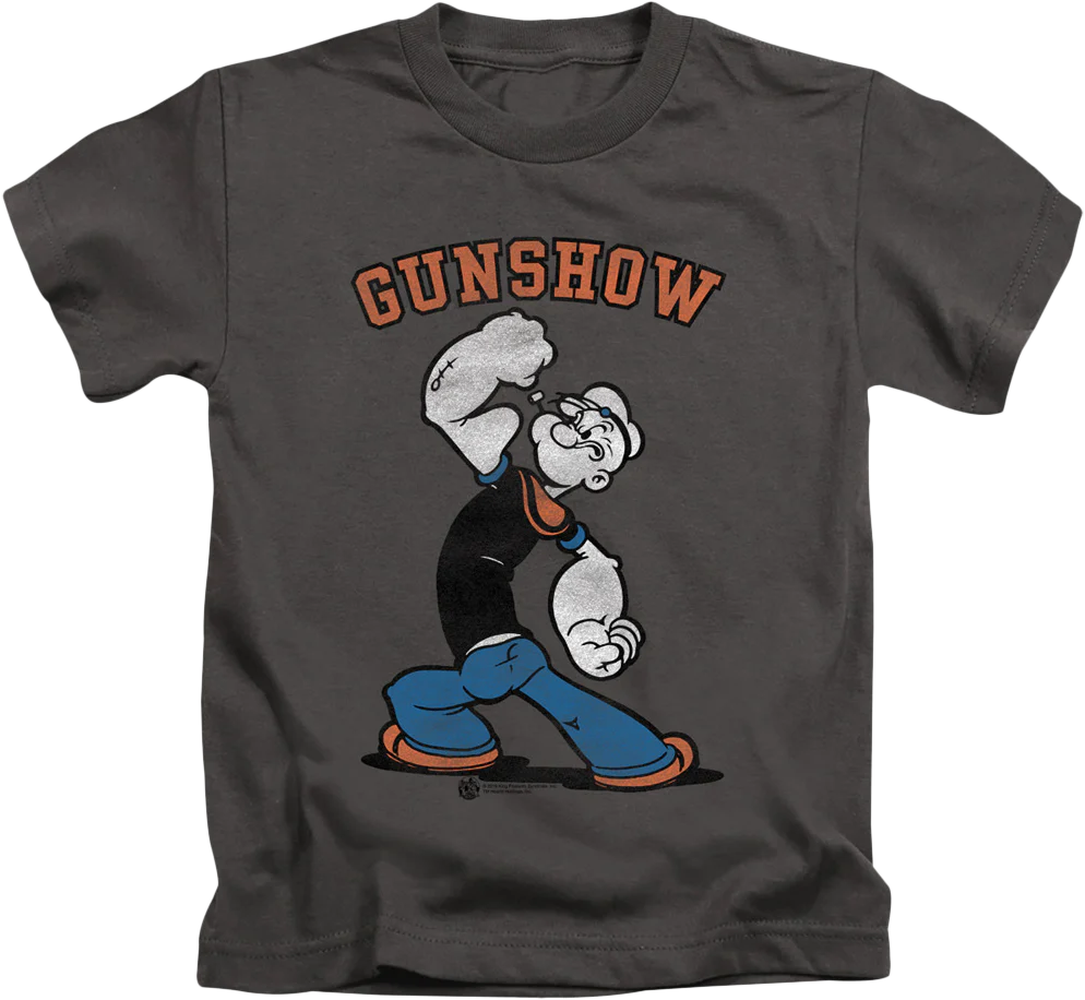 Youth Gunshow Popeye Shirt