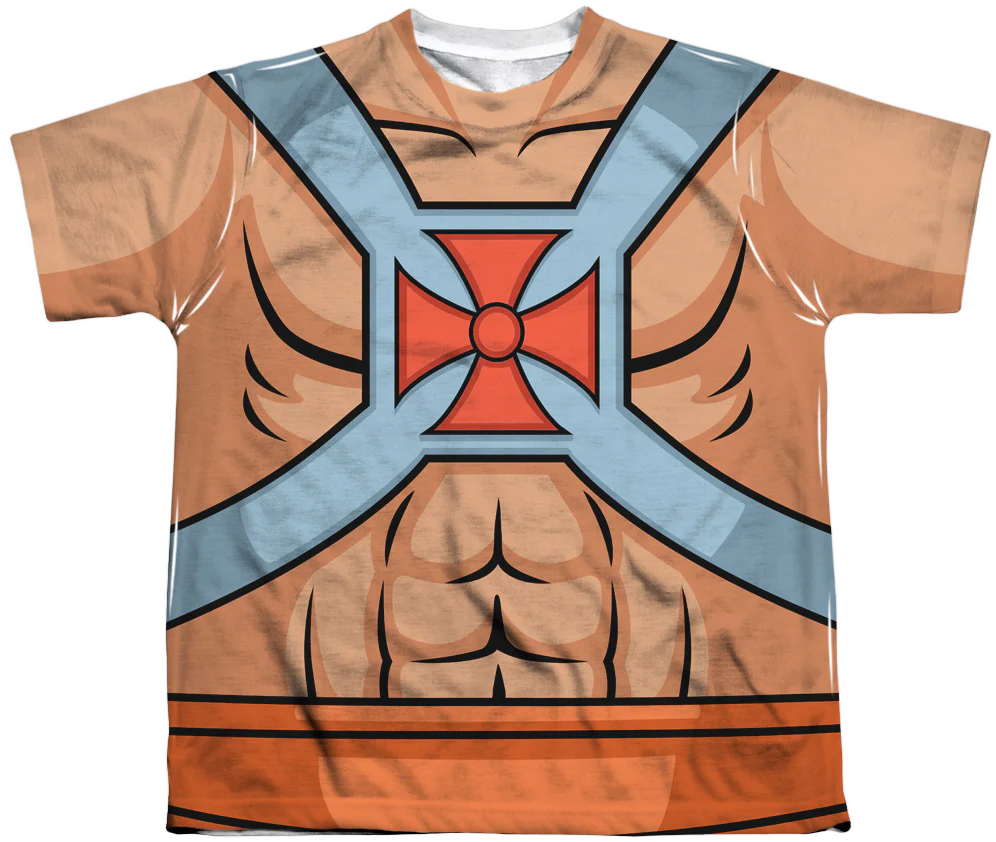 Youth He-Man Sublimated Costume Shirt