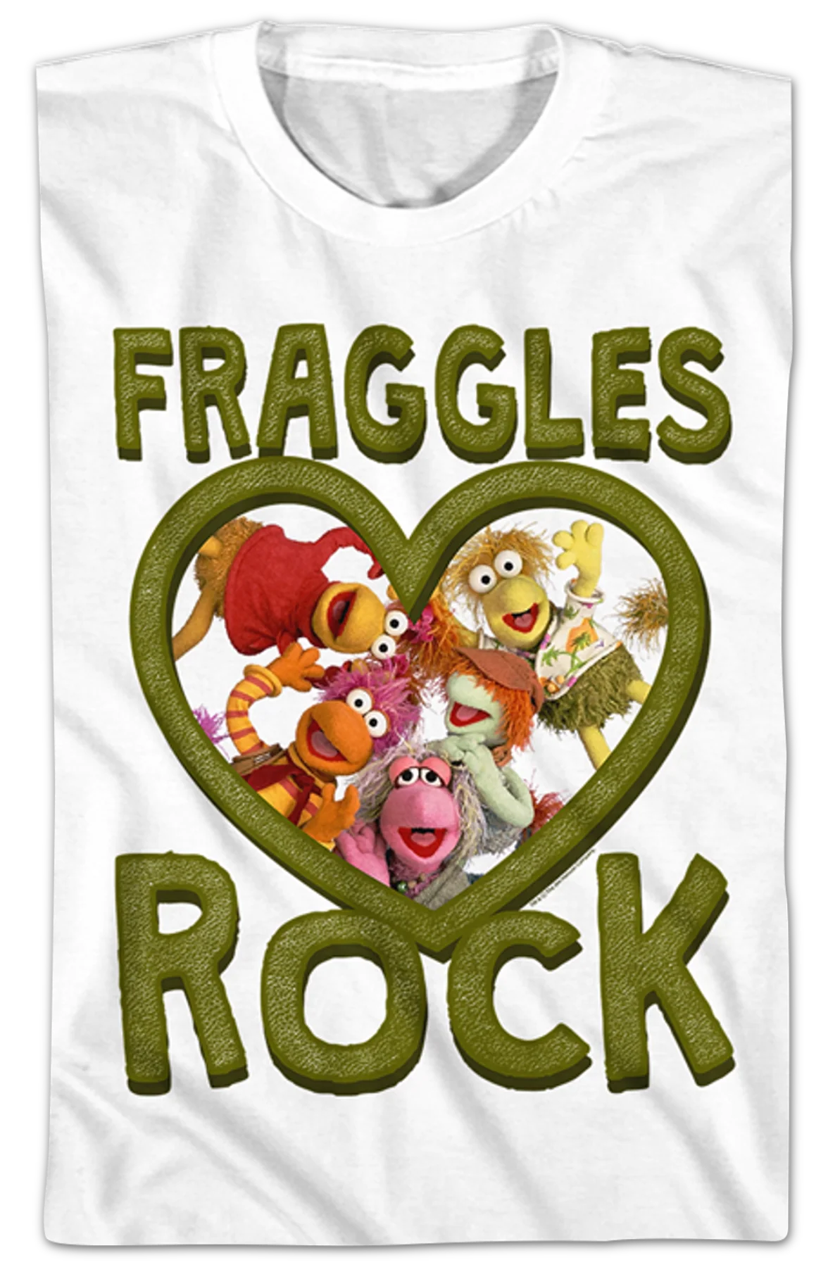 Youth Heart Fraggle Rock Shirt - Image 2