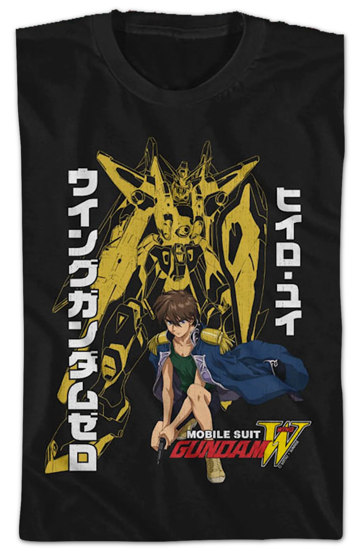 Youth Heero Yuy Gundam Shirt - Image 2