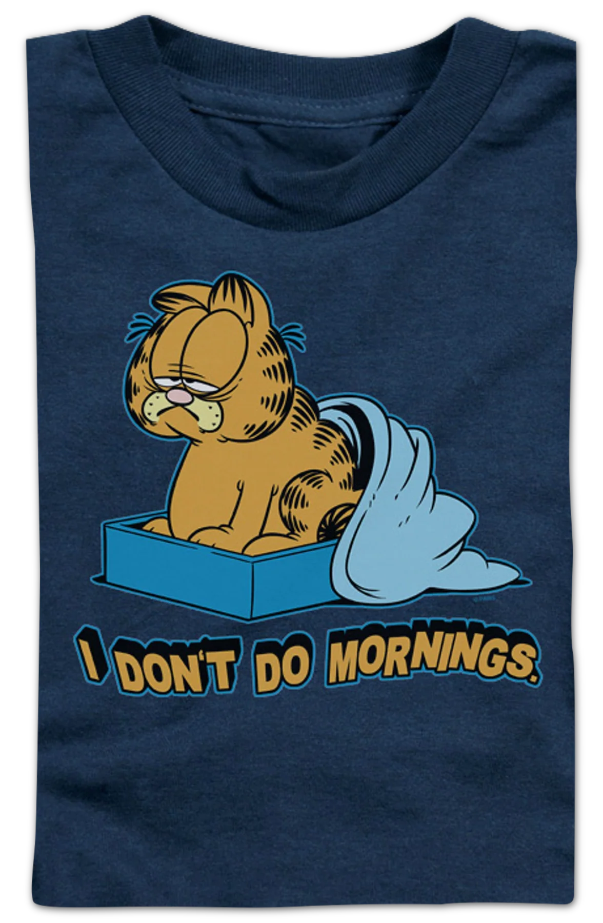 Youth I Don't Do Mornings Garfield Shirt - Image 2