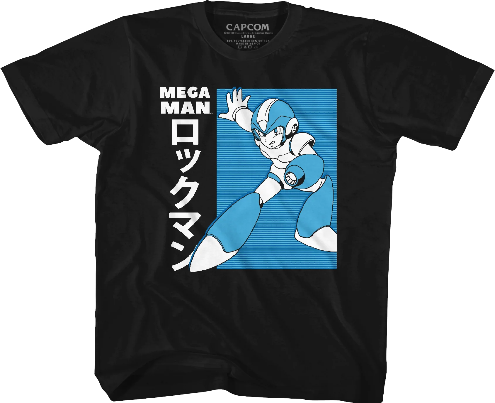 Youth Japanese Mega Man Shirt