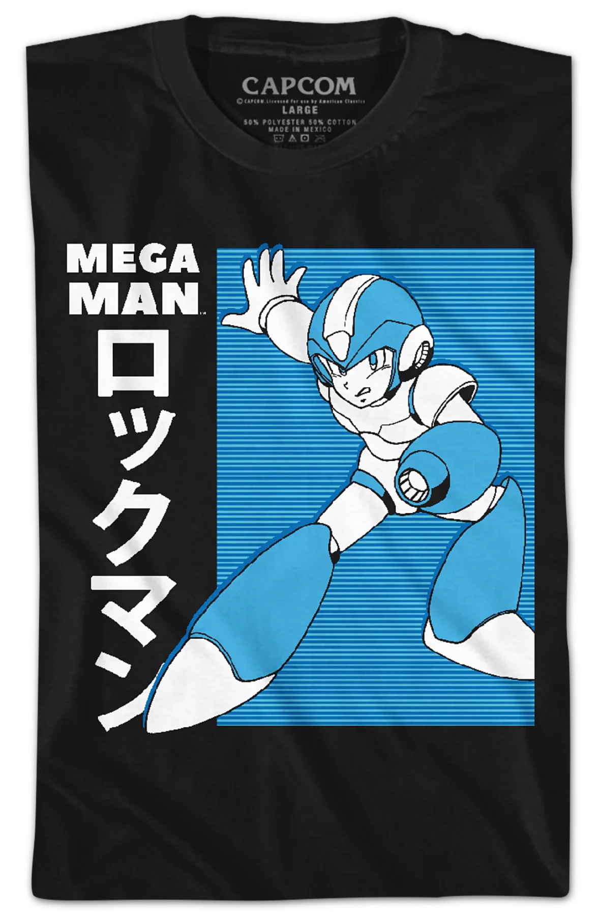 Youth Japanese Mega Man Shirt - Image 2