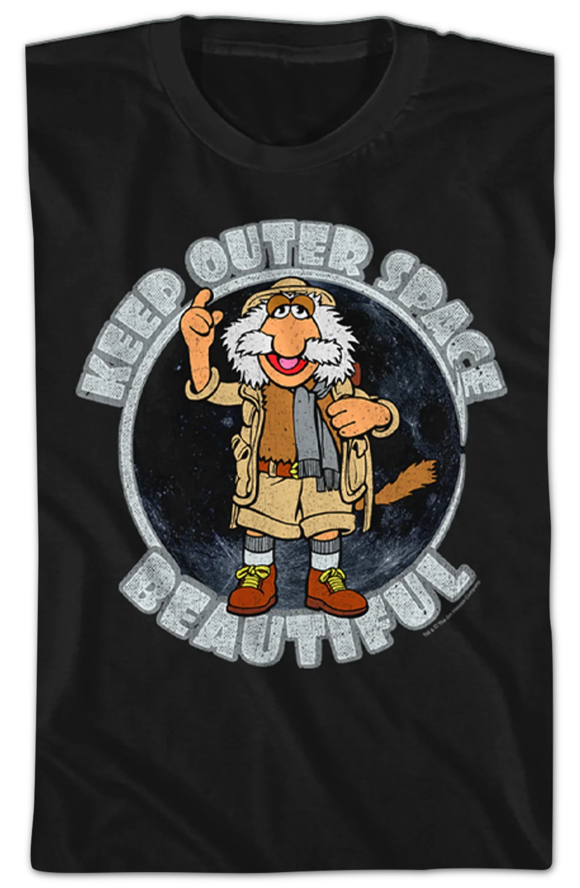 Youth Keep Outer Space Beautiful Fraggle Rock Shirt - Image 2