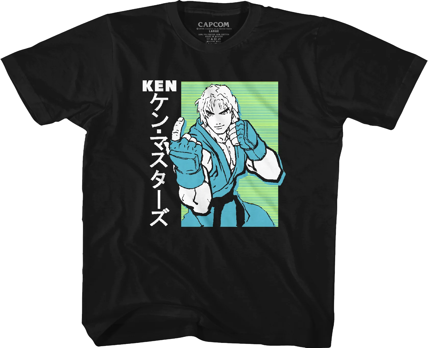 Youth Ken Japanese Street Fighter Shirt