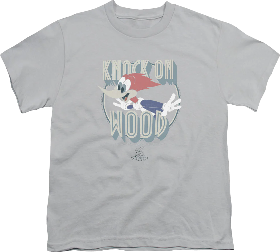 Youth Knock Woody Woodpecker Shirt