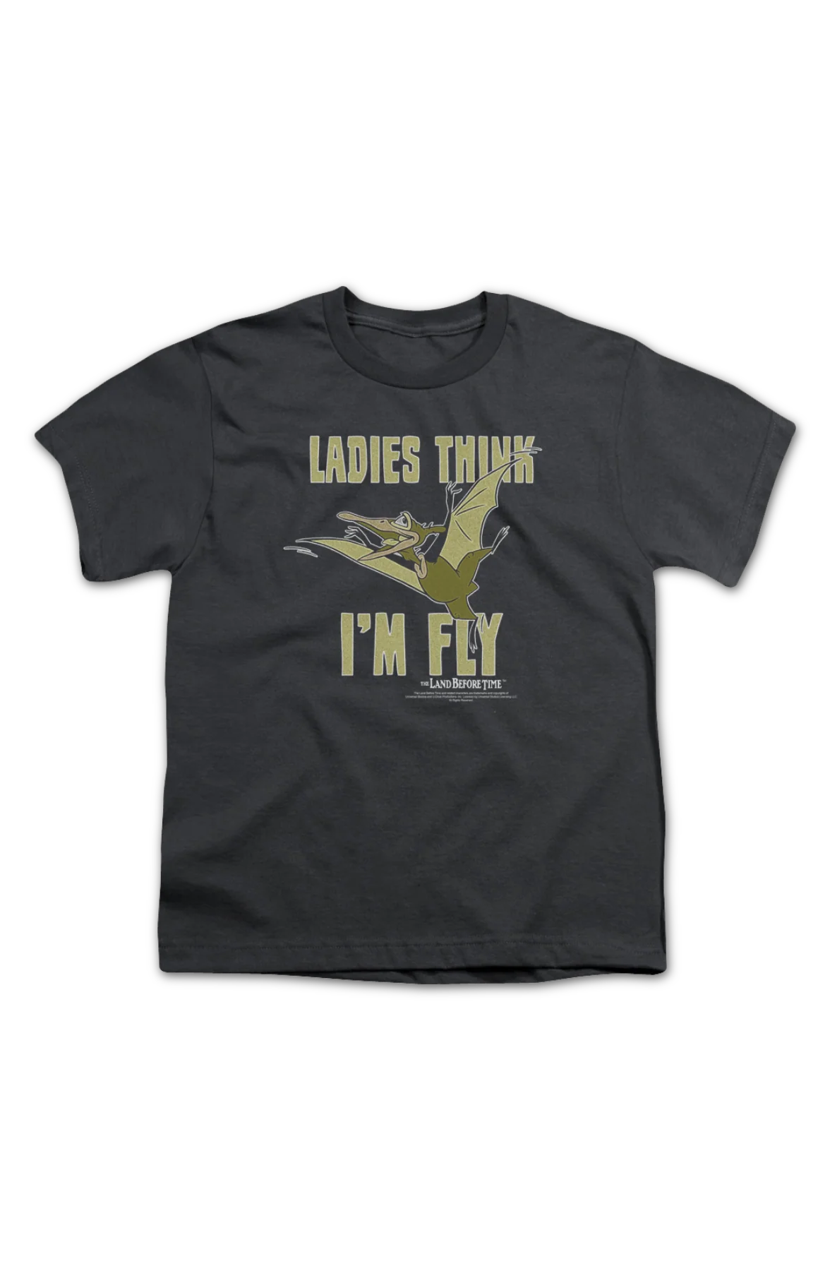 Youth Ladies Think I'm Fly Land Before Time Shirt - Image 2
