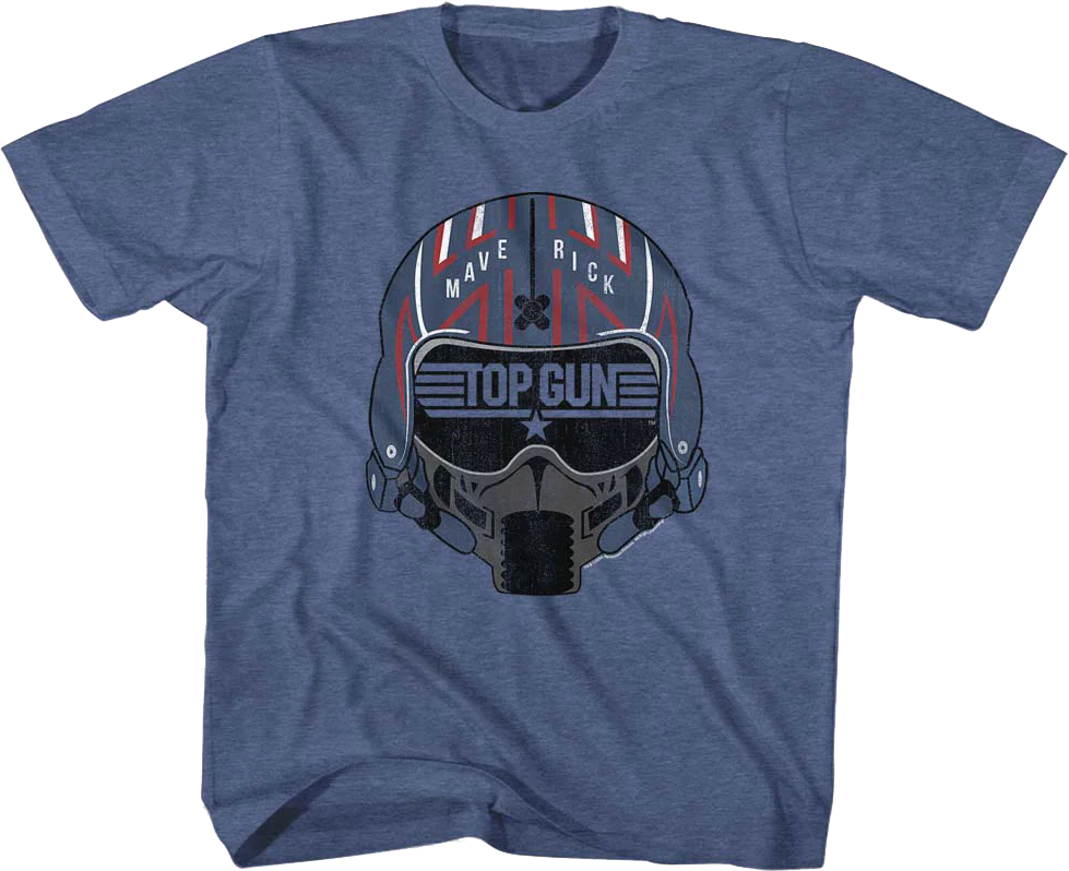 Youth Maverick Helmet Top Gun Shirt