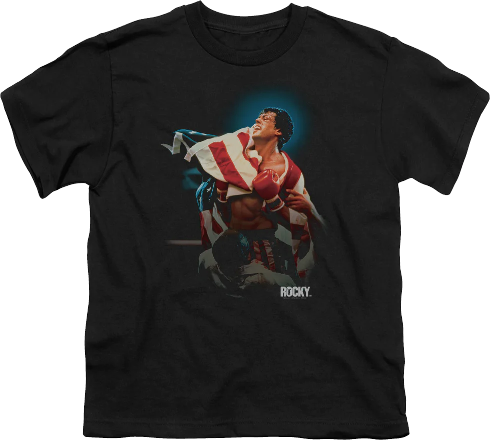 Youth Movie Poster Rocky IV Shirt - Image 2