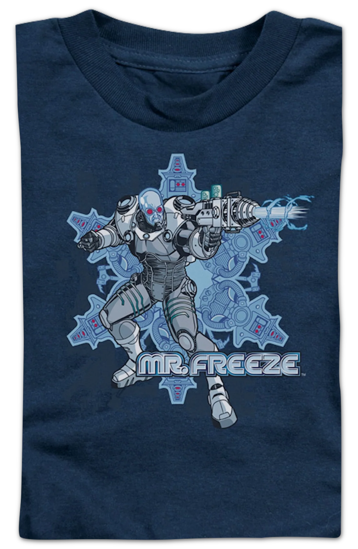 Youth Mr. Freeze Batman DC Comics Shirt - Image 2