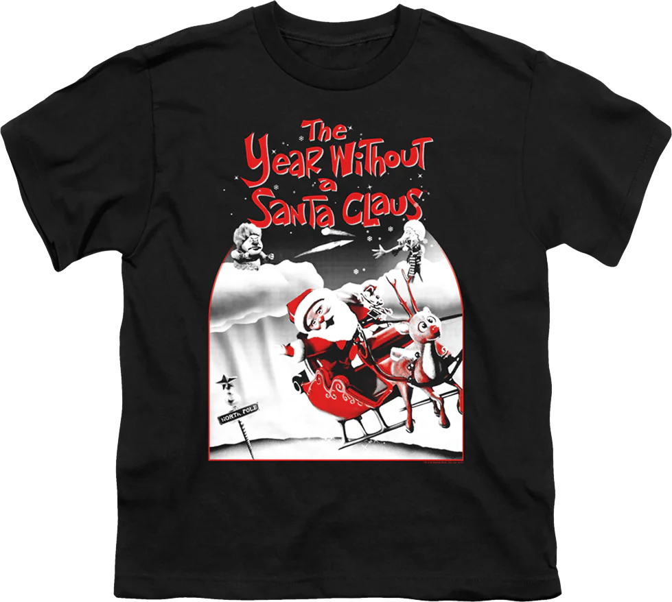 Youth Poster The Year Without A Santa Claus Shirt