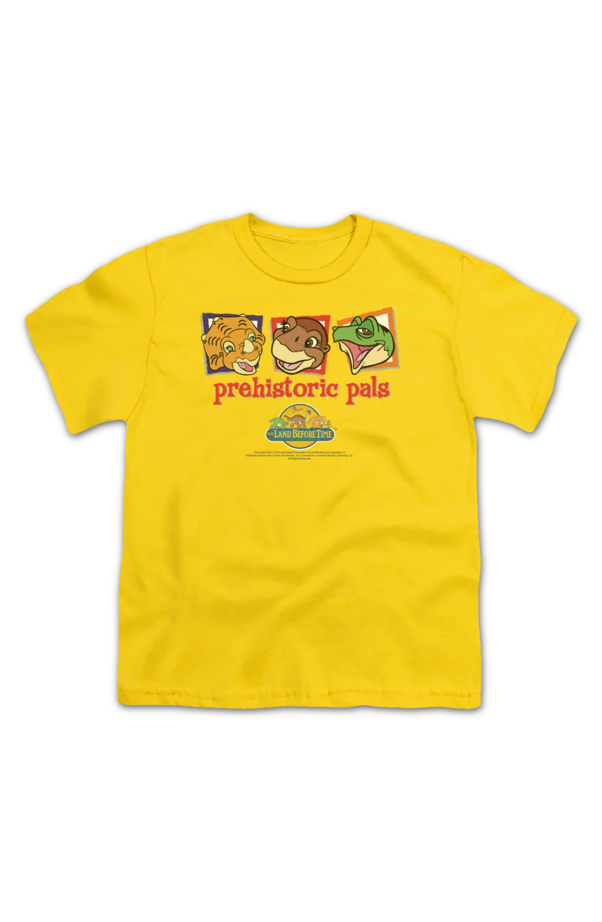 Youth Prehistoric Pals Land Before Time Shirt - Image 2