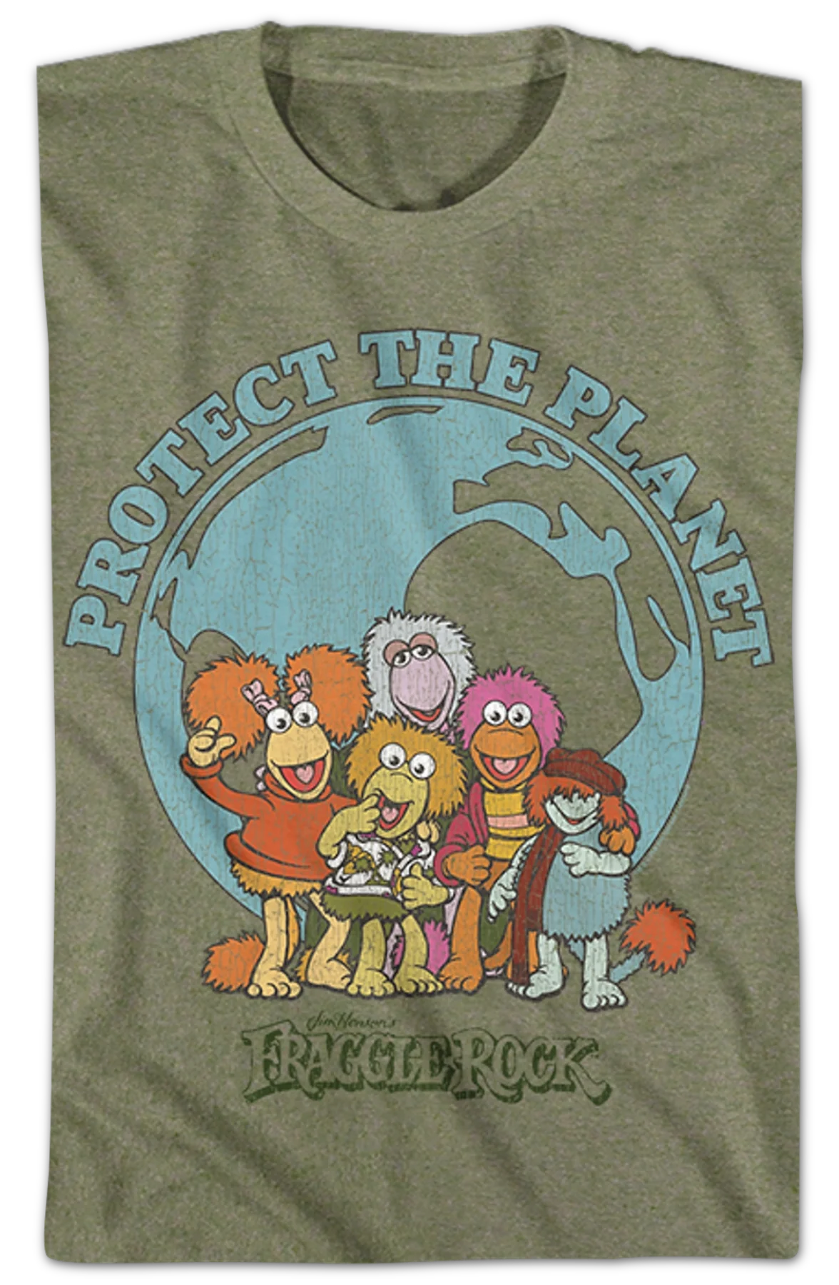 Youth Protect The Planet Fraggle Rock Shirt - Image 2