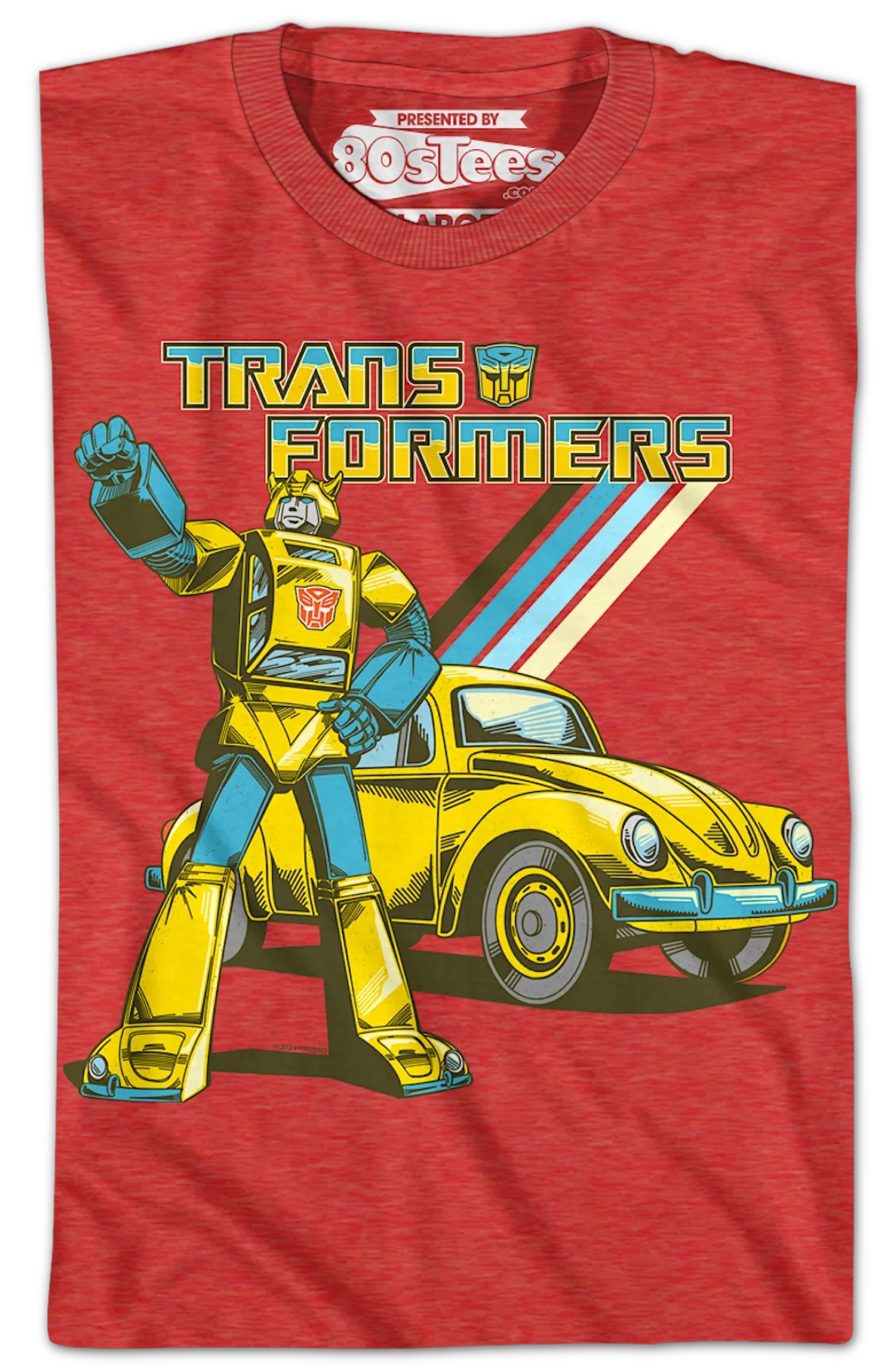 Youth Retro Bumblebee Transformers Shirt - Image 3