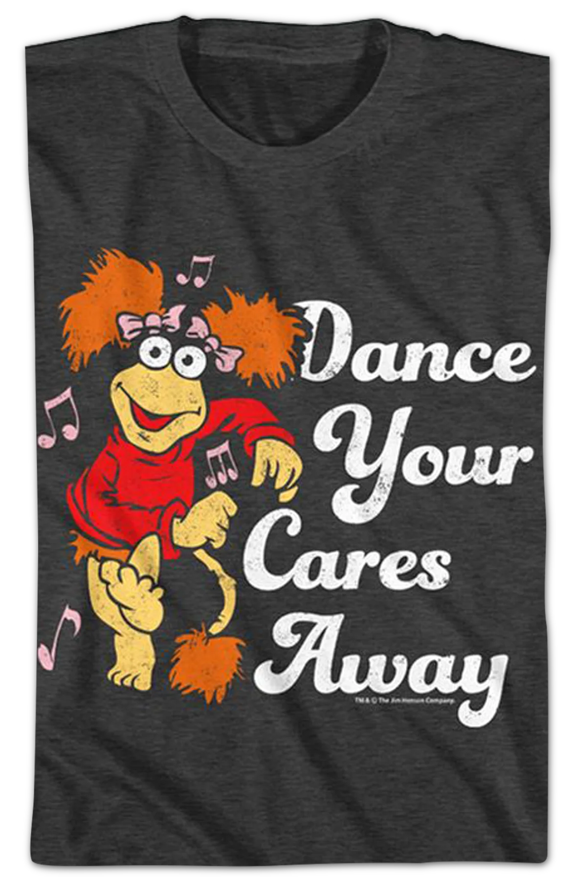 Youth Retro Dance Your Cares Away Fraggle Rock Shirt - Image 2