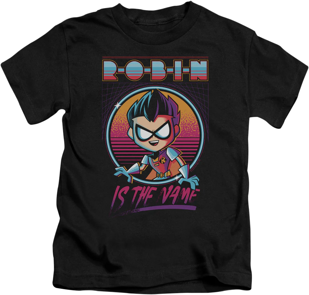 Youth Robin Is The Name Teen Titans Go Shirt