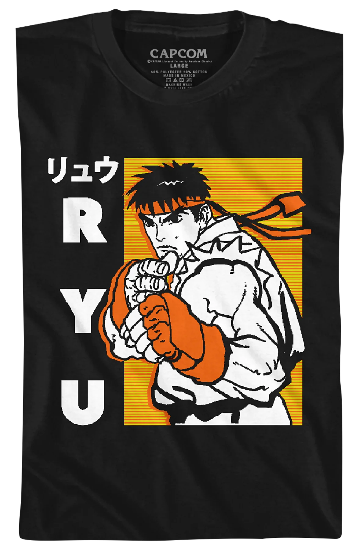 Youth Ryu Japanese Street Fighter Shirt - Image 2