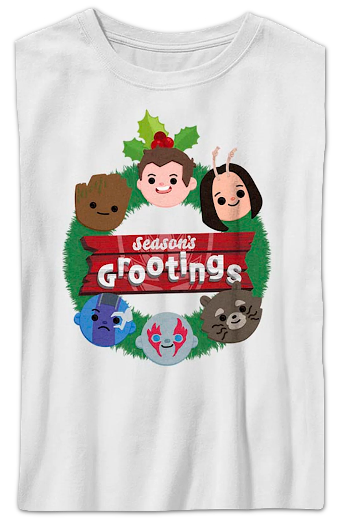 Youth Season's Grootings Guardians Of The Galaxy Marvel Comics Shirt - Image 2