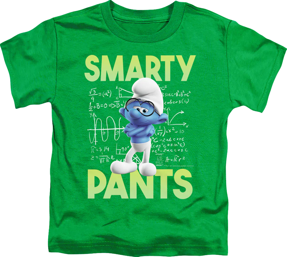 Youth Smarty Pants Smurfs Shirt