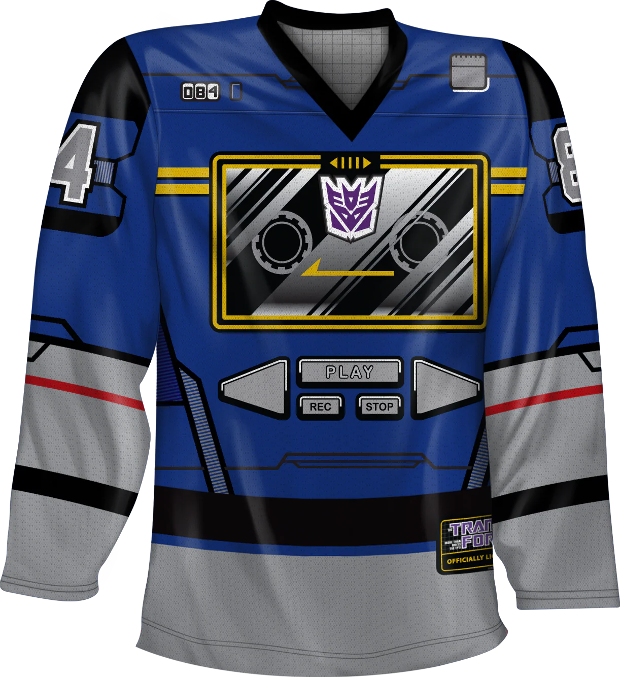Youth Soundwave Decepticons Hockey Jersey