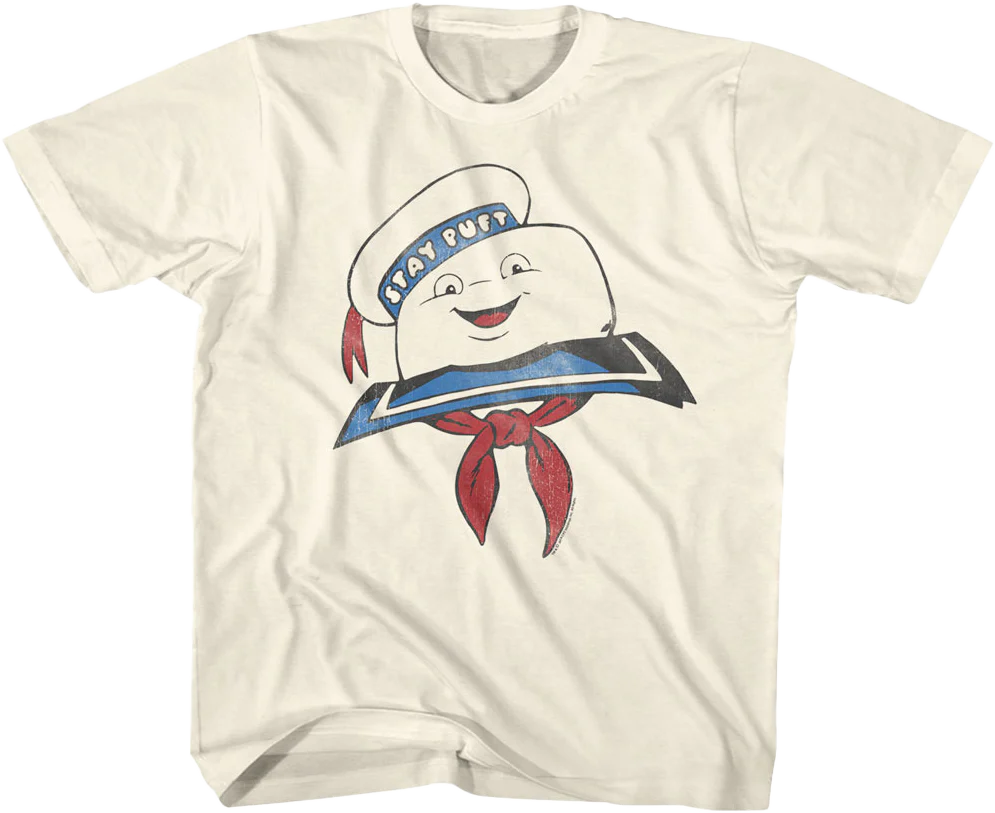 Youth Stay Puft Marshmallow Man Real Ghostbusters Shirt