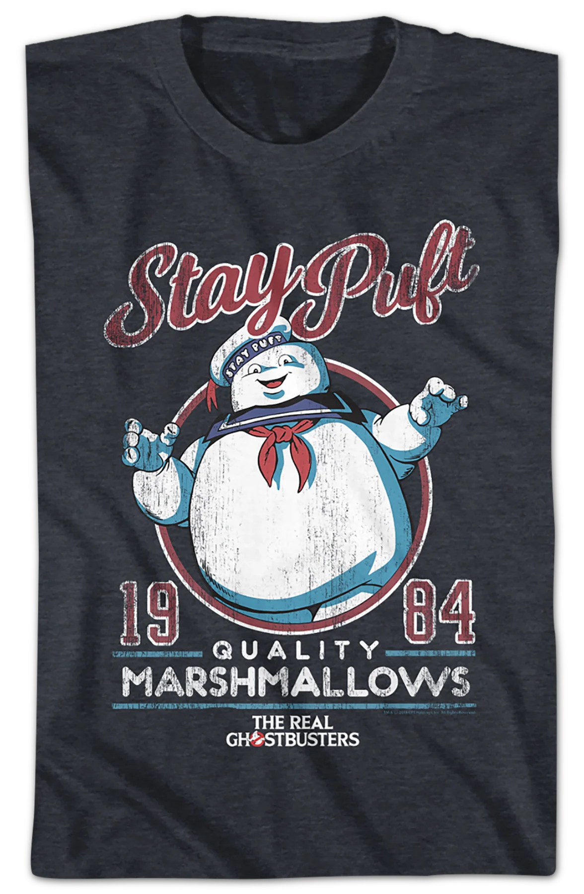 Youth Stay Puft Real Ghostbusters Shirt - Image 2