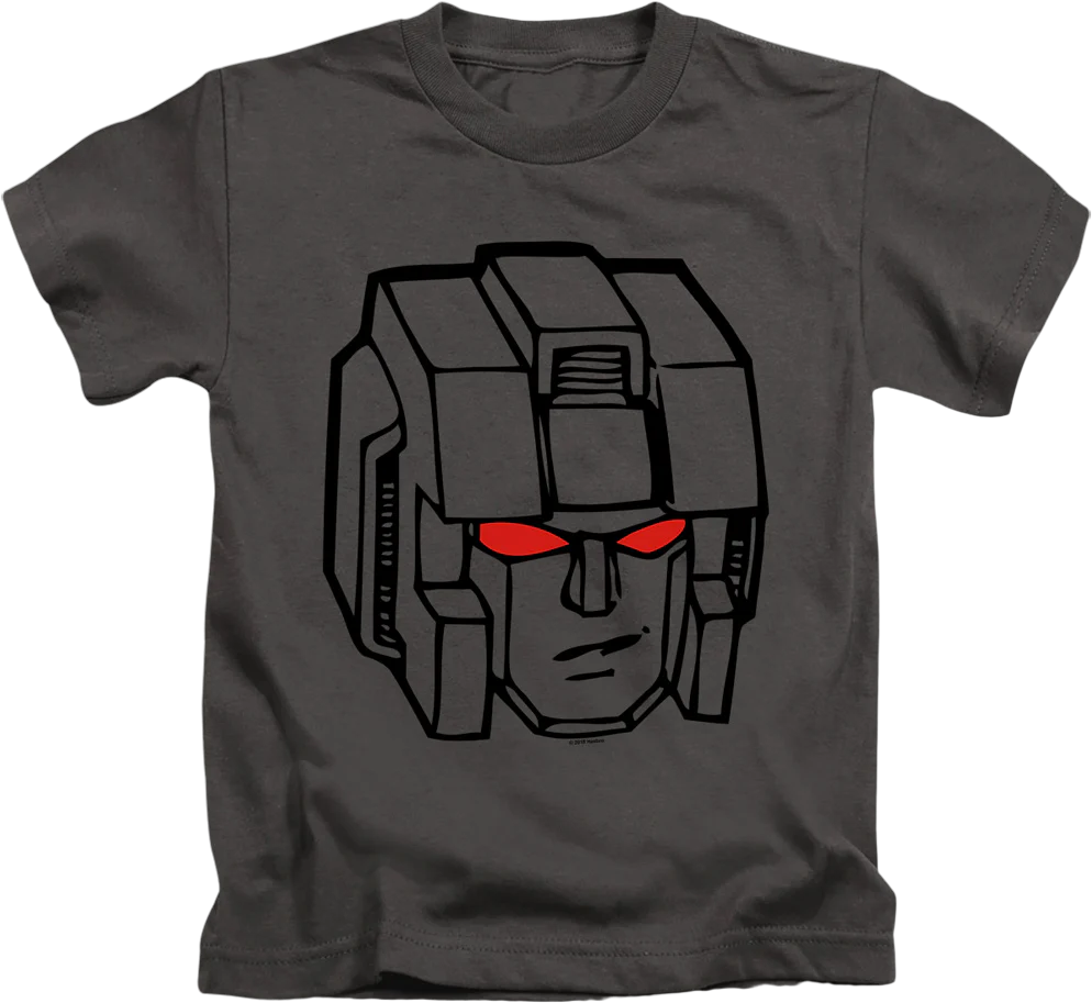 Youth Starscream Head Shot Transformers Shirt
