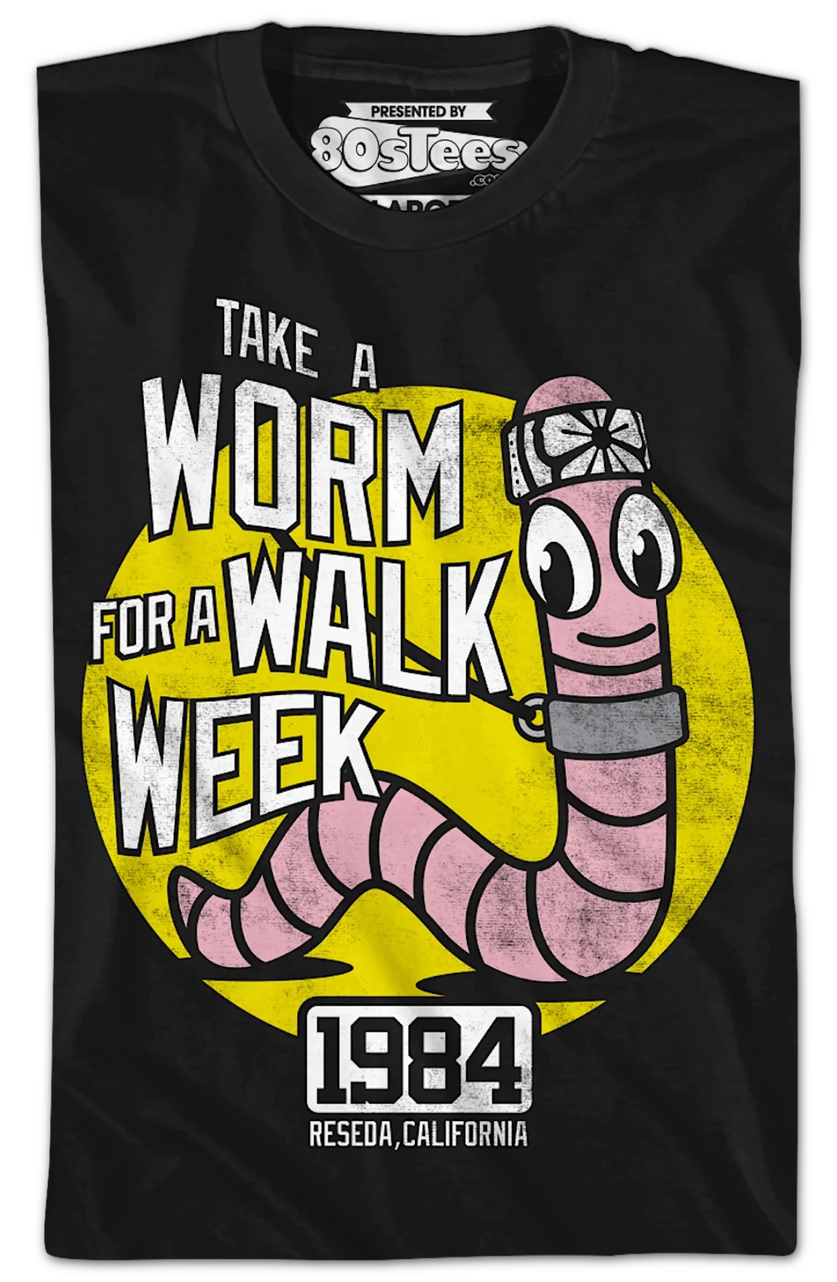 Youth Take A Worm For A Walk Week Karate Kid Shirt - Image 2