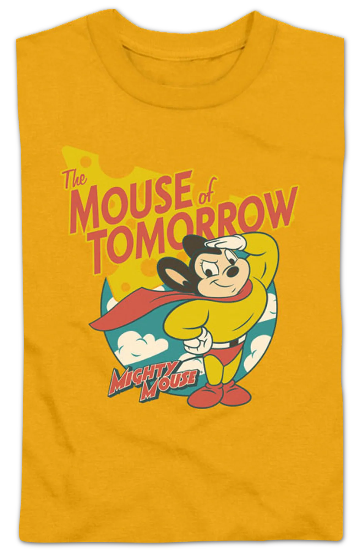 Youth The Mouse of Tomorrow Mighty Mouse Shirt - Image 2
