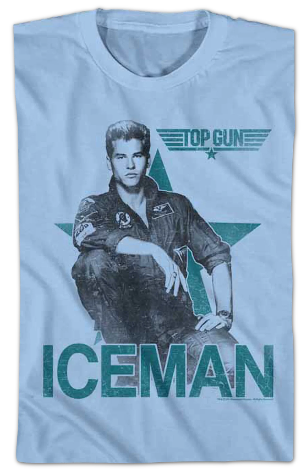 Youth Val Kilmer Iceman Top Gun Shirt - Image 2