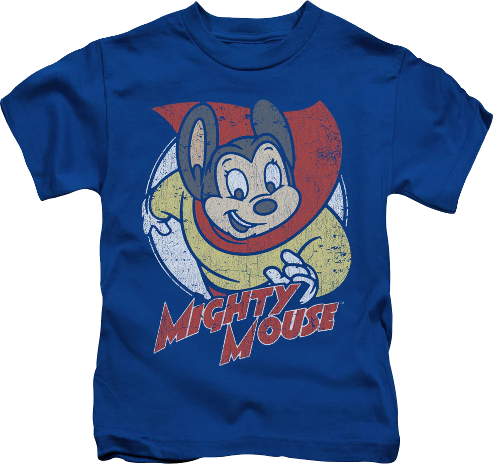 Youth Vintage Mighty Mouse Shirt