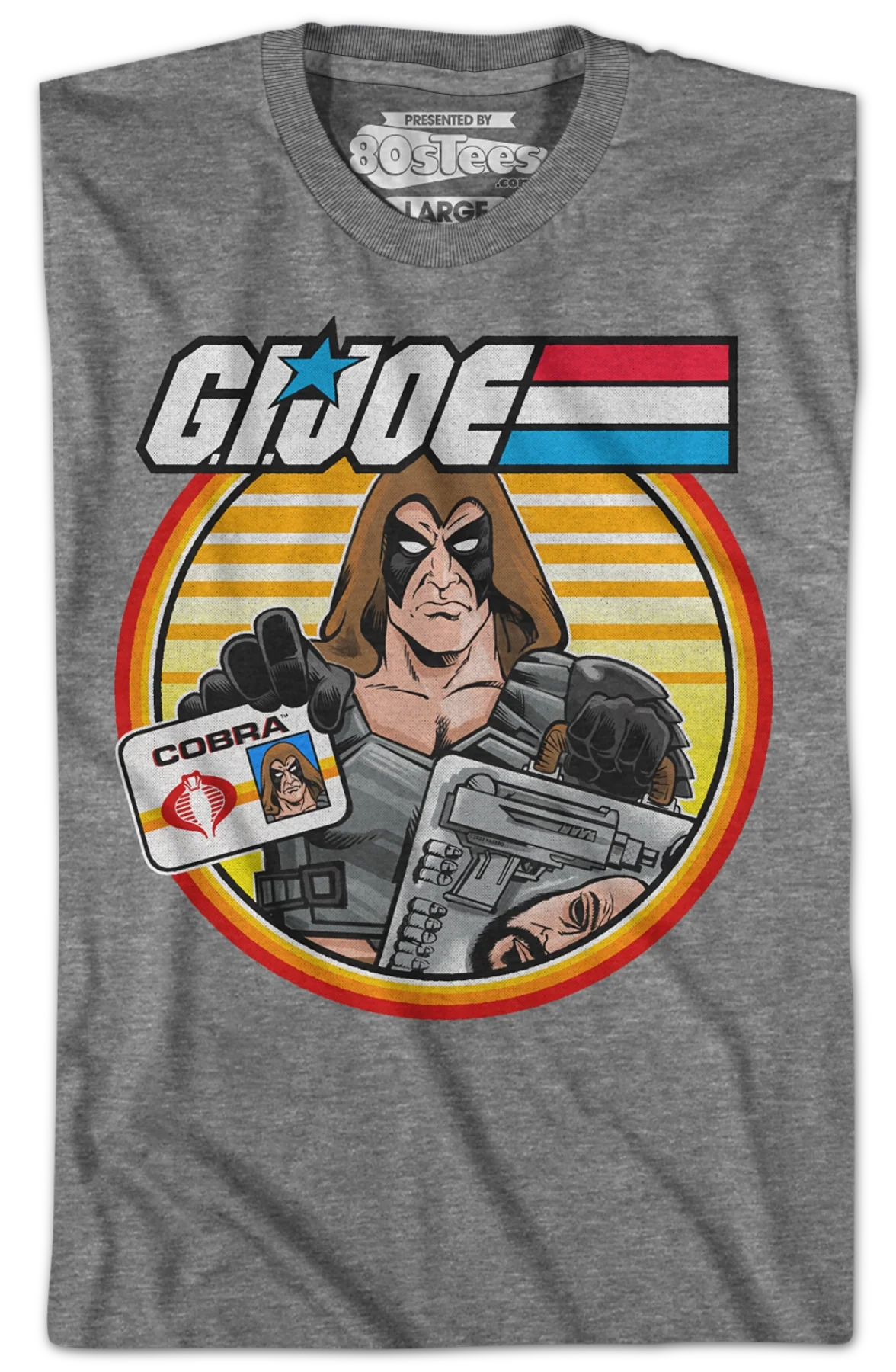 Zartan Cobra Identification GI Joe T-Shirt - Image 2
