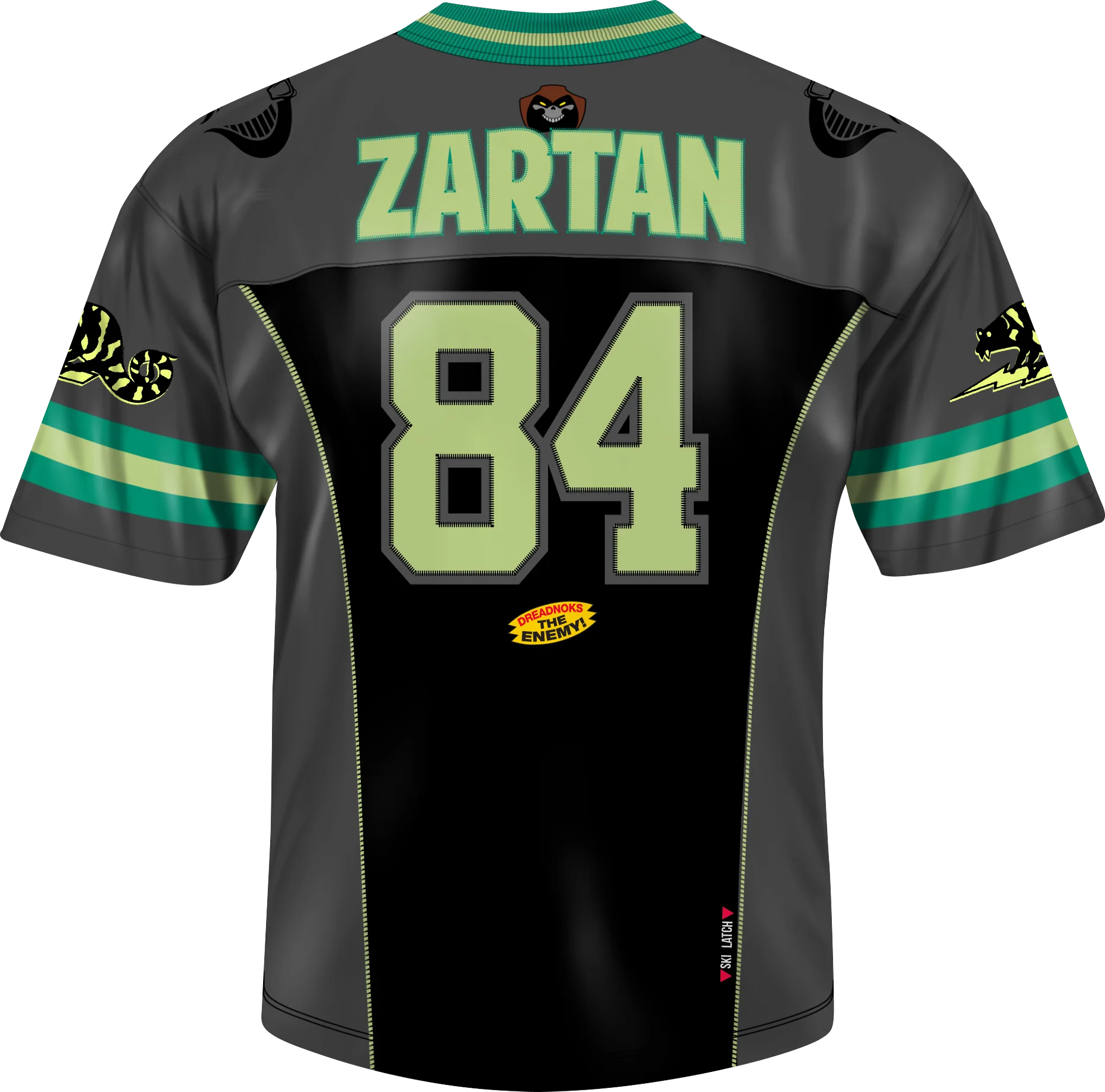 Zartan GI Joe Football Jersey - Image 2