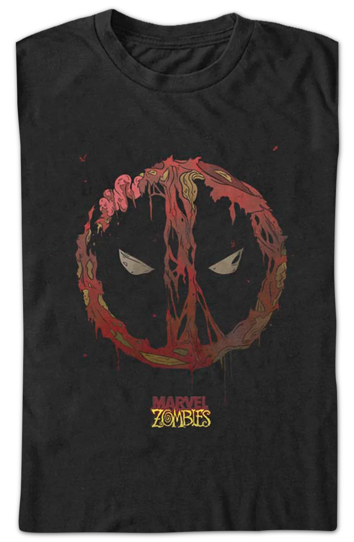 Zombie Deadpool Marvel Comics T-Shirt - Image 2