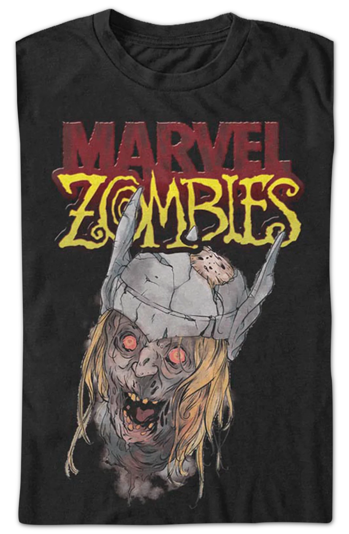 Zombie Thor Marvel Comics T-Shirt - Image 2